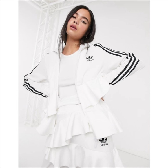 adidas originals ruffle track jacket